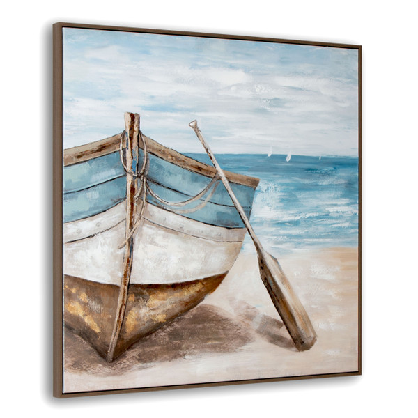 Vertuu Peaceful Shores Hand Painted Canvas 01-01010