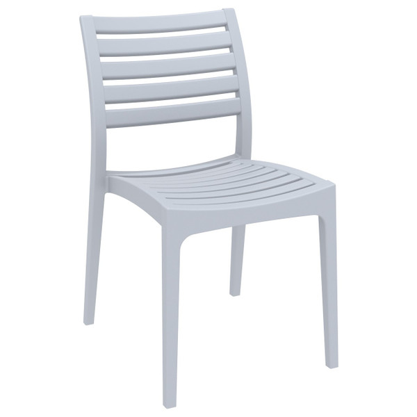 Compamia Ares Outdoor Dining Chair Silver Gray (Set Of 2) ISP009-SIL