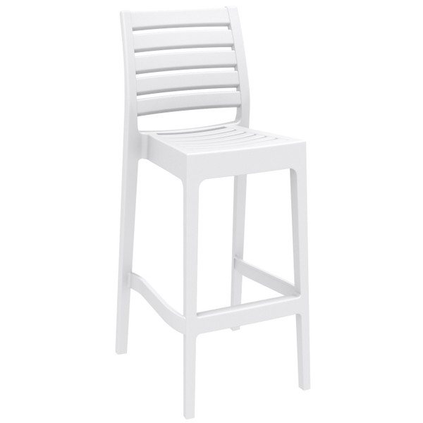Compamia Ares Resin Bar Stool White (Set Of 2) ISP101-WHI