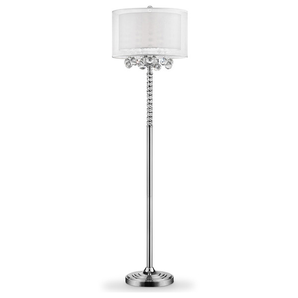 Ore International K-5149F 62.5" Moiselle Crystal Floor Lamp