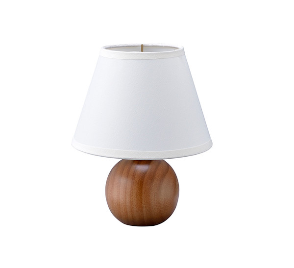 Ore International KT-196BL 9.15" In Wooden Cube Table Lamp