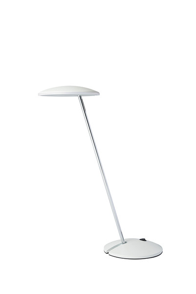 Ore International KTL-1796EWH 14.5" In Matte White Led Pendelum Table Lamp