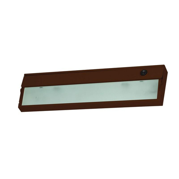 Zeelite 1 Lamp Cabinet Light In Bronze And Diffused Glass HZ309RSF