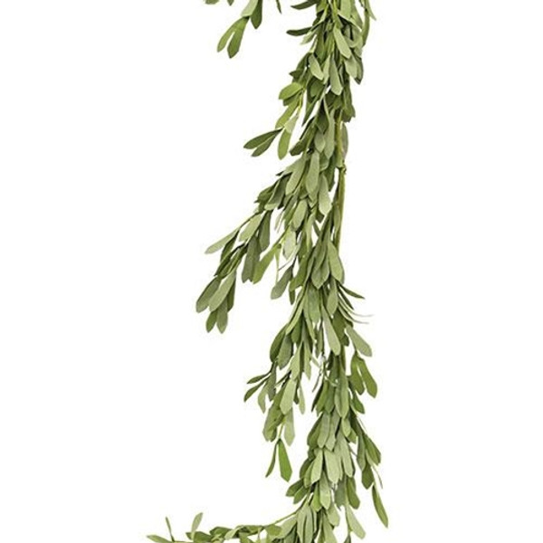Foamy Willow Leaves Garland 4Ft FT27061 By CWI Gifts