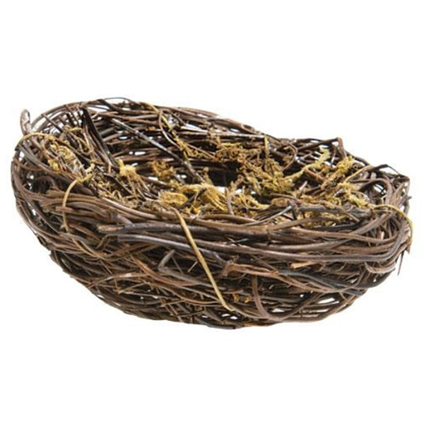 Twiggy Bird Nest 3" FXD96129 By CWI Gifts