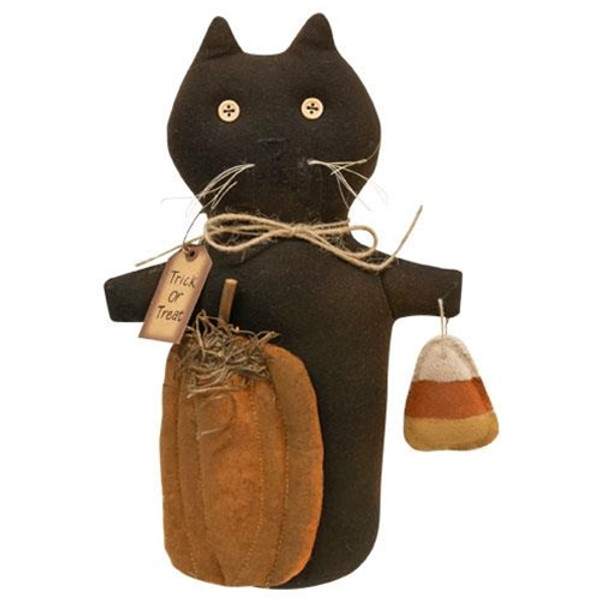 Trick Or Treat Cat Doll GCS37932 By CWI Gifts