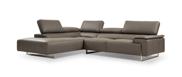 J&M I794 Sectional Lhf Chaise Grey 17944-LHFC