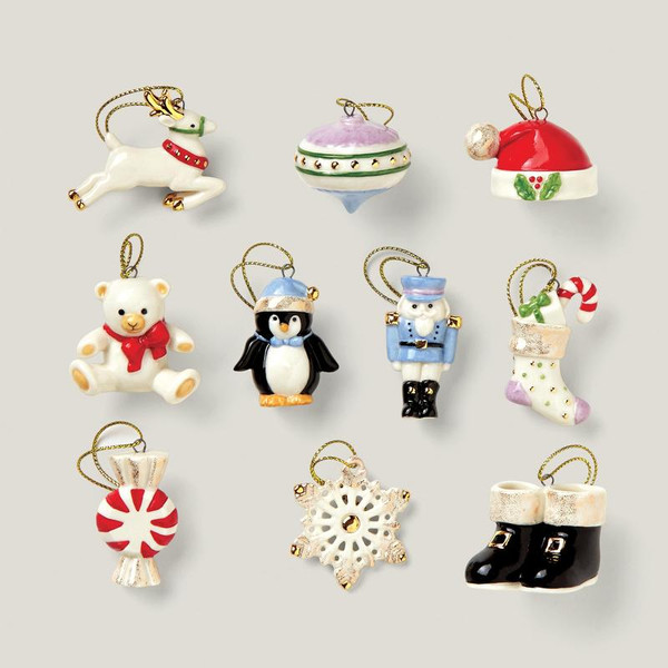 867170 Christmas Memories 10 Pc Ornament Set