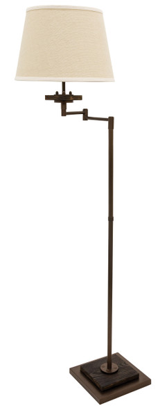 60" Farmhouse Swing Arm Lamp in Chestnut Bronze FH301-CHB By House Of Troy
