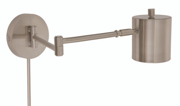Morris Adjustable LED Wall Lamp in Satin Nickel MO275-SN By House Of Troy