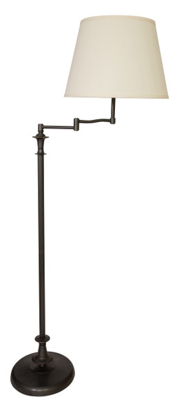 Randolph Swing Arm Floor Lamp in Oil Rubbed Bronze RA301-OB By House Of Troy