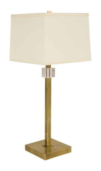 28" Somerset Table Lamp In Antique Brass S950-AB By House Of Troy