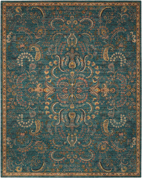 Nourison 2020 NR204 Teal 12' x 15' Area Rug