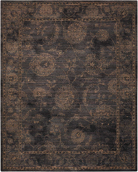 Nourison 2020 NR202 Charcoal 9' x 13' Area Rug