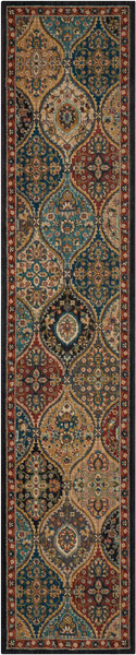 Nourison 2020 NR203 Multicolor 11' Runner Area Rug