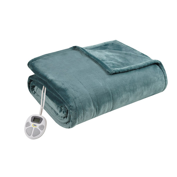 Plush Heated Blanket - Twin By Serta ST54-0094