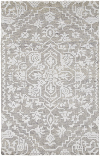 Surya Kinnara Hand Knotted Gray Rug KNA-6000 - 9' x 12'