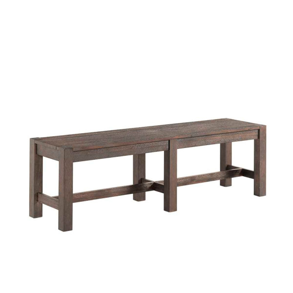 Intercon Salem Backless Bench Dining With Wood SL-CH-5815B-BCO-RTA