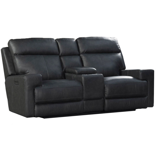 Intercon Solana Triple Power Loveseat With Lumbar SO-LS-263TPR-SG2-C