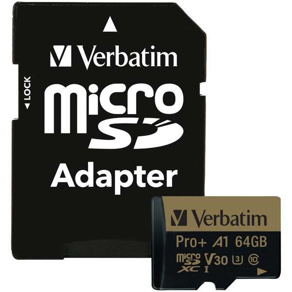 64 Gb Pro Plus 666X Microsdxc(Tm) Memory Card With Adapter