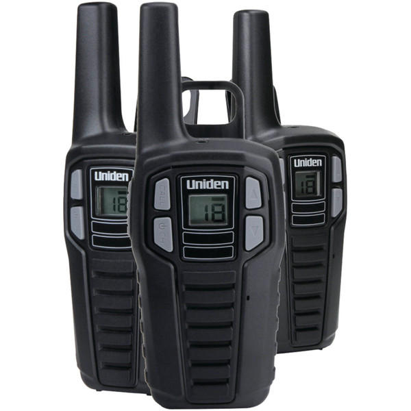 16-Mile 2-Way Frs/Gmrs Radios (3 Pk; With 9 Batteries)