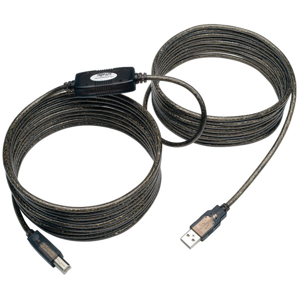 Usb 2.0 Hi-Speed A/B Active Repeater Cable, 25Ft