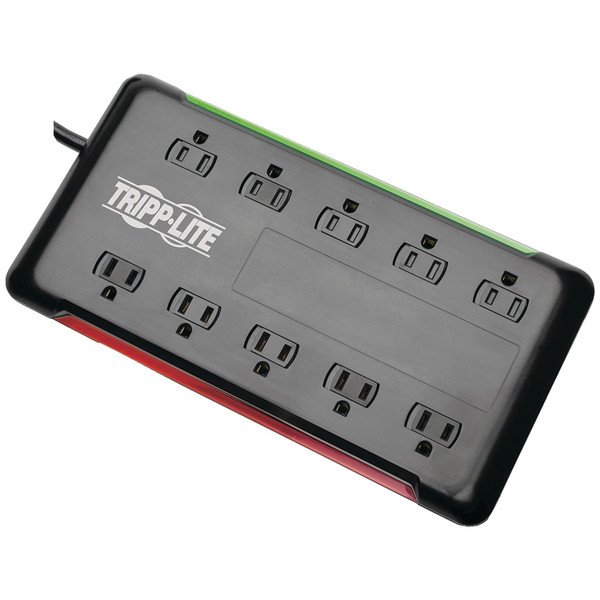 Protect It!(R) 10-Outlet Surge Protector, 6Ft Cord