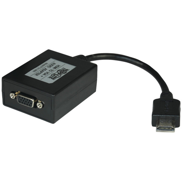 Hdmi(R) To Vga With Audio Converter Cable Adapter For Ultrabook(Tm)/Laptop/Desktop Pc