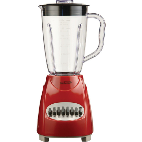 50-Ounce 12-Speed + Pulse Electric Blender With Plastic Jar (Red)