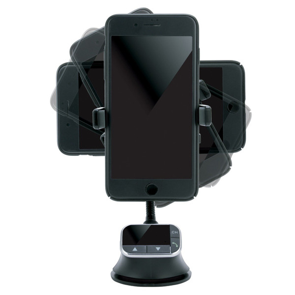 Bluetooth(R) Qi(R) Charging Mount And Fm Transmitter