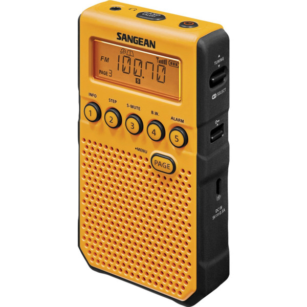 Am/Fm Weather Alert Pocket Radio (Yellow)