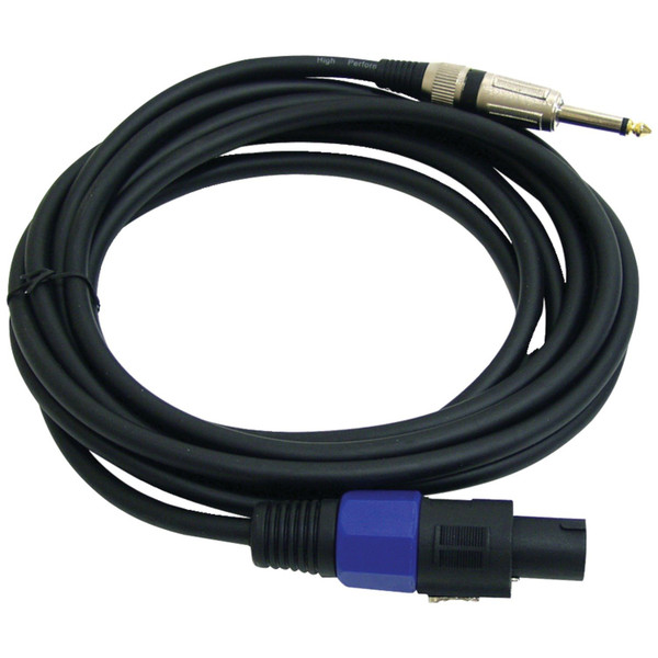 12-Gauge Professional Speaker Cable Compatible With Speakon(R) (15Ft)