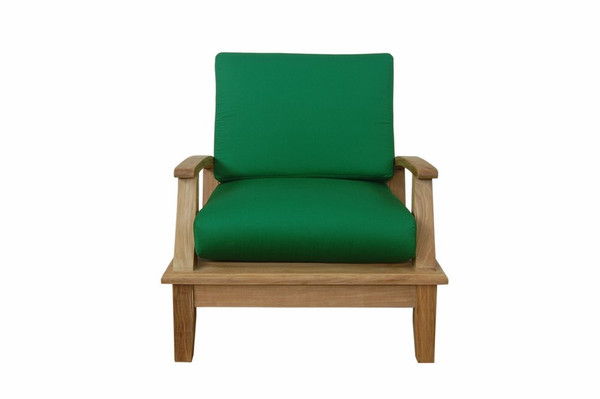 DS-101 Anderson Teak Brianna Outdoor Lounge Chair With Cushion