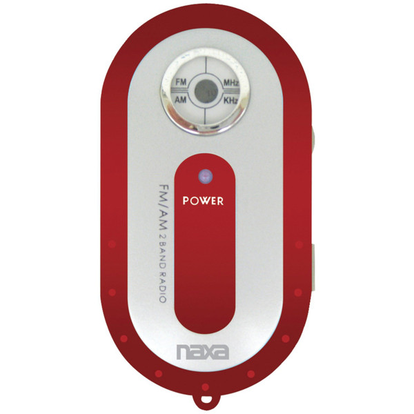 Am/Fm Mini Pocket Radio (Red)