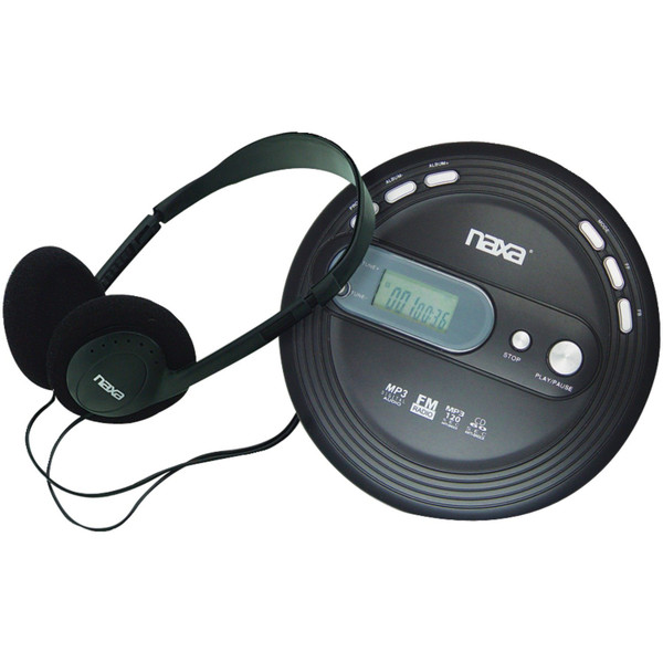 Slim Personal Cd/Mp3 Player With Fm Radio