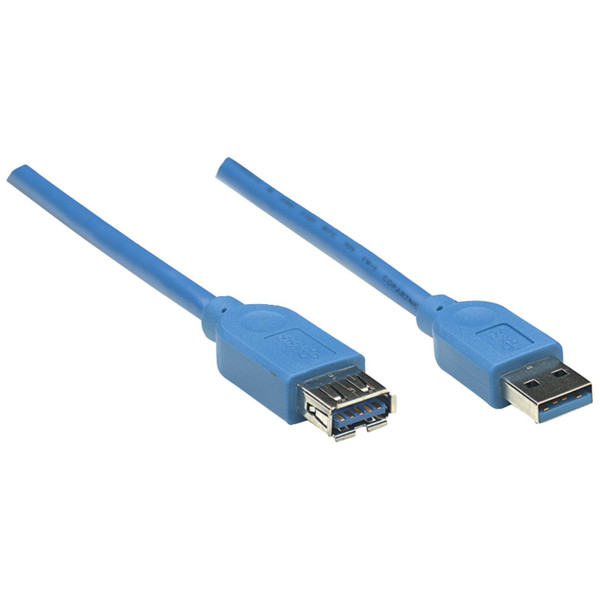 A-Male To A-Female Superspeed Usb 3.0 Extension Cable (6.56Ft)
