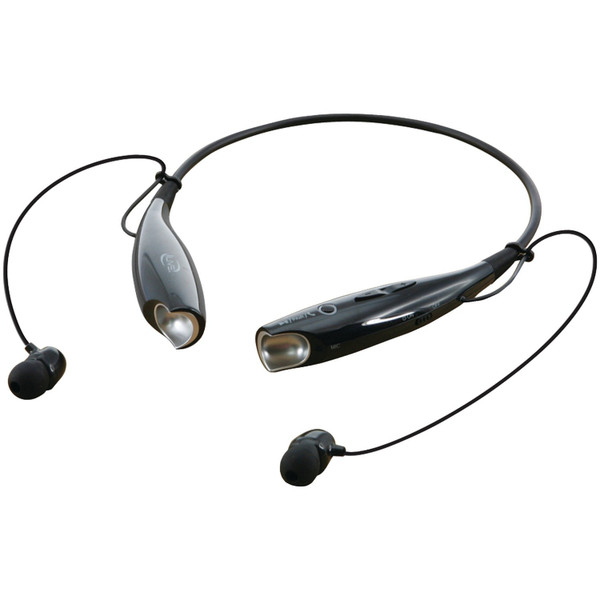 Bluetooth(R) Neckband & Earbuds (Black)