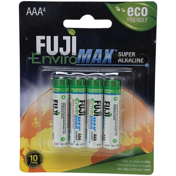 Enviromax(Tm) Aaa Super Alkaline Batteries (4 Pack)