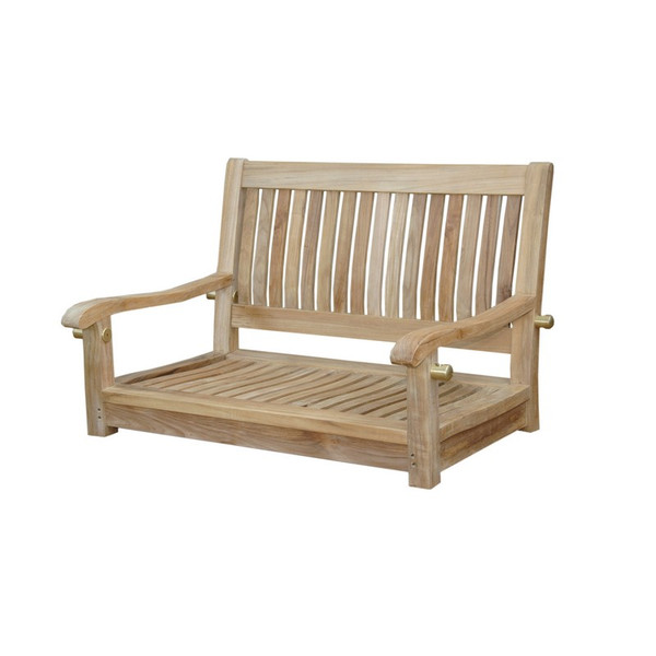 SW-004S Anderson Teak Del-Amo 48" Straight Swing Bench