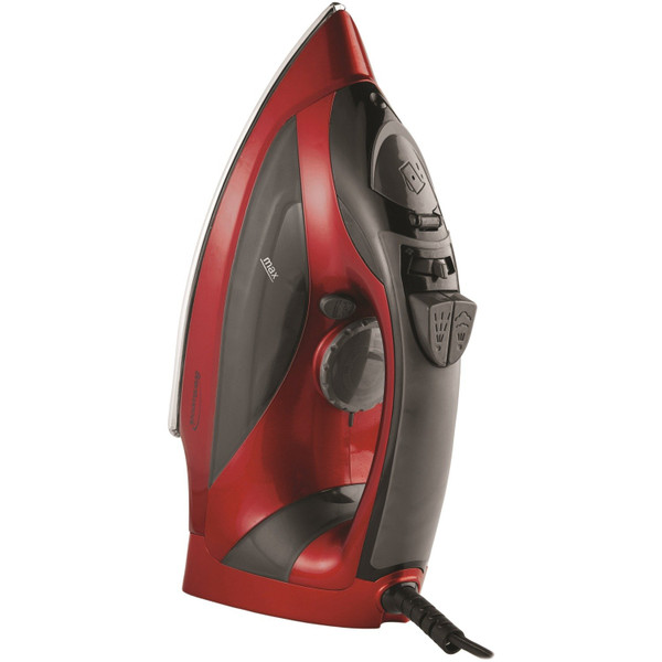 Steam Iron With Auto Shutoff (Red)