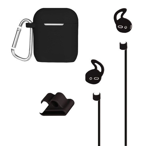 Airpods(R) Case And Accessories Kit (Black) CETAPCKITBLK By Petra