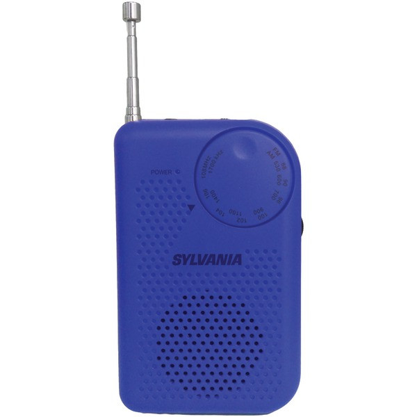 Portable Am/Fm Radio (Blue) CURSR100BLU By Petra