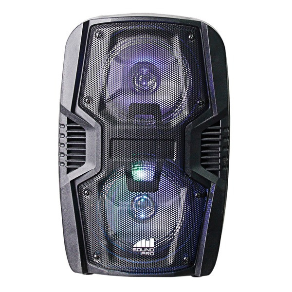 Portable 6.5-Inch Dual Party Speakers And Disco Light NAXNDS6005 By Petra