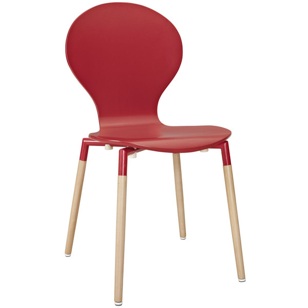 Modway Path Dining Side Chair - Red EEI-1053-RED