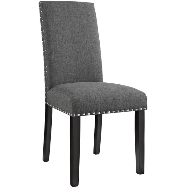 Modway Parcel Dining Fabric Side Chair - Gray EEI-1384-GRY