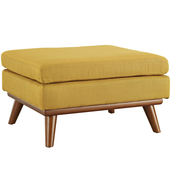 Modway Engage Fabric Ottoman - Citrus EEI-1797-CIT