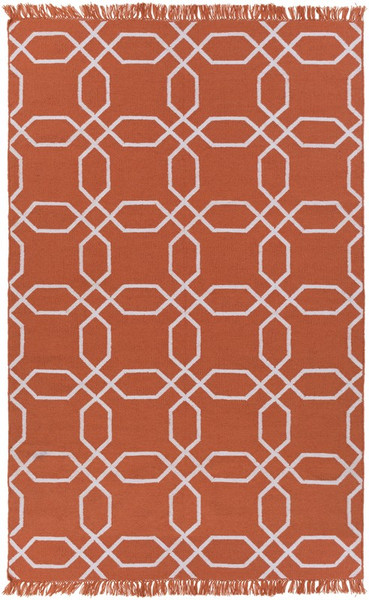 Surya Lagoon Hand Woven Orange Rug LGO-2008 - 3'6" x 5'6"