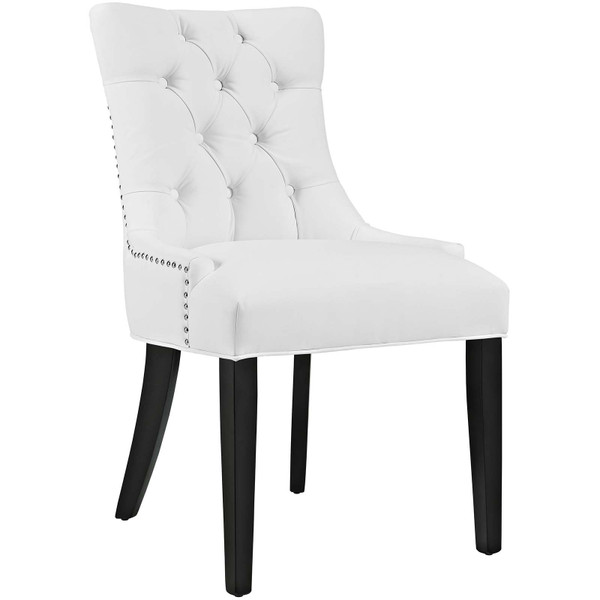 Modway Regent Vinyl Dining Chair EEI-2222-WHI