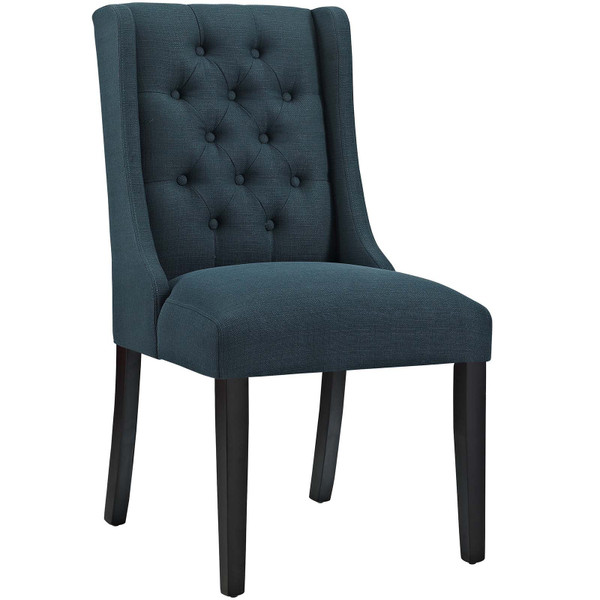 Modway Baronet Fabric Dining Chair - Azure EEI-2235-AZU