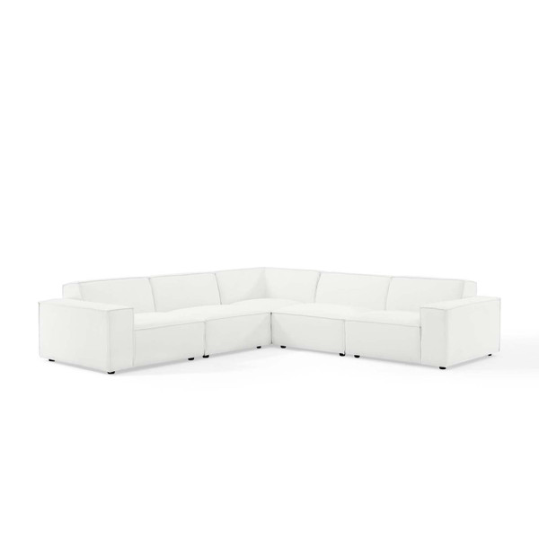 Modway Restore 5-Piece Sectional Sofa EEI-4117-WHI